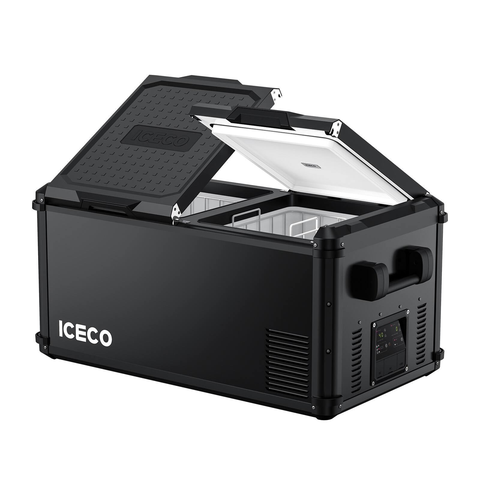 ICECO VL90ProD (Gen II) Dual Zone 95QT Portable Freezer Black
