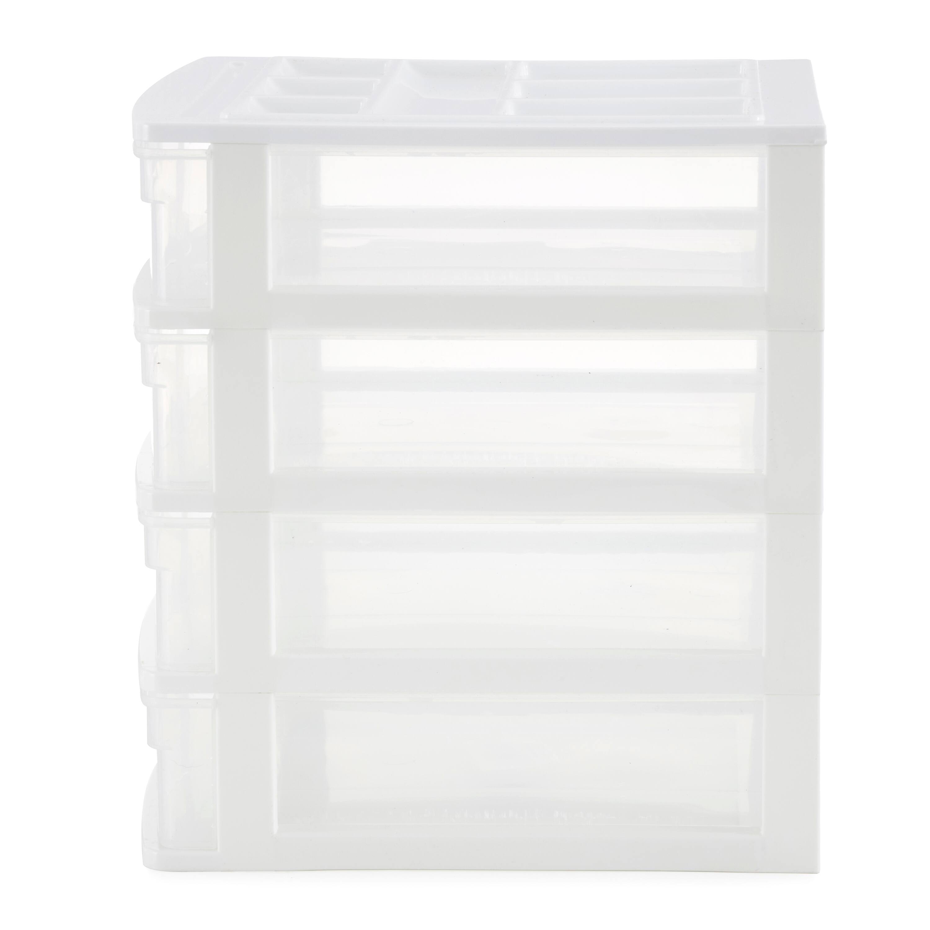 Alt View 8. Gracious Living - Gracious Living 4 Drawer Desktop Countertop Storage with Organizer Lid (4 Pack).