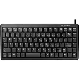 CHERRY - Ultraslim G84-4100 POS Keyboard - 83 Keys - USB, PS/2 - Black
