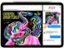 The text on the image reads:

9:41 AM Tue Apr 1 ... 100% Campus Quarterly; Dance Issue v4

The Troupe illustration!

Campus Quarterly Love it! Thank you! It's so hard to choose.

Alejandra Delgado

We might be able to use this on the launch poster.

Let's meet on FaceTime tomorrow and review.

Graham Mcbride

I'll send an invite now!

+ iMessage