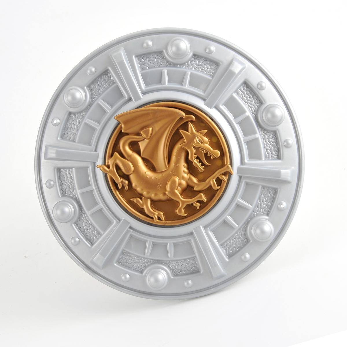 Left. JuzToys - Kids Knight Costume with Toy Weapons – Role Play Medieval Warrior Armor Costume, Sword and Shield, Dress Up Clothes - White.