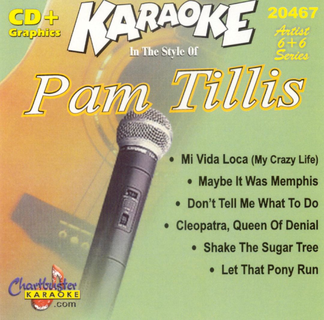 Best Buy Chartbuster Karaoke Pam Tillis 2004 Cd