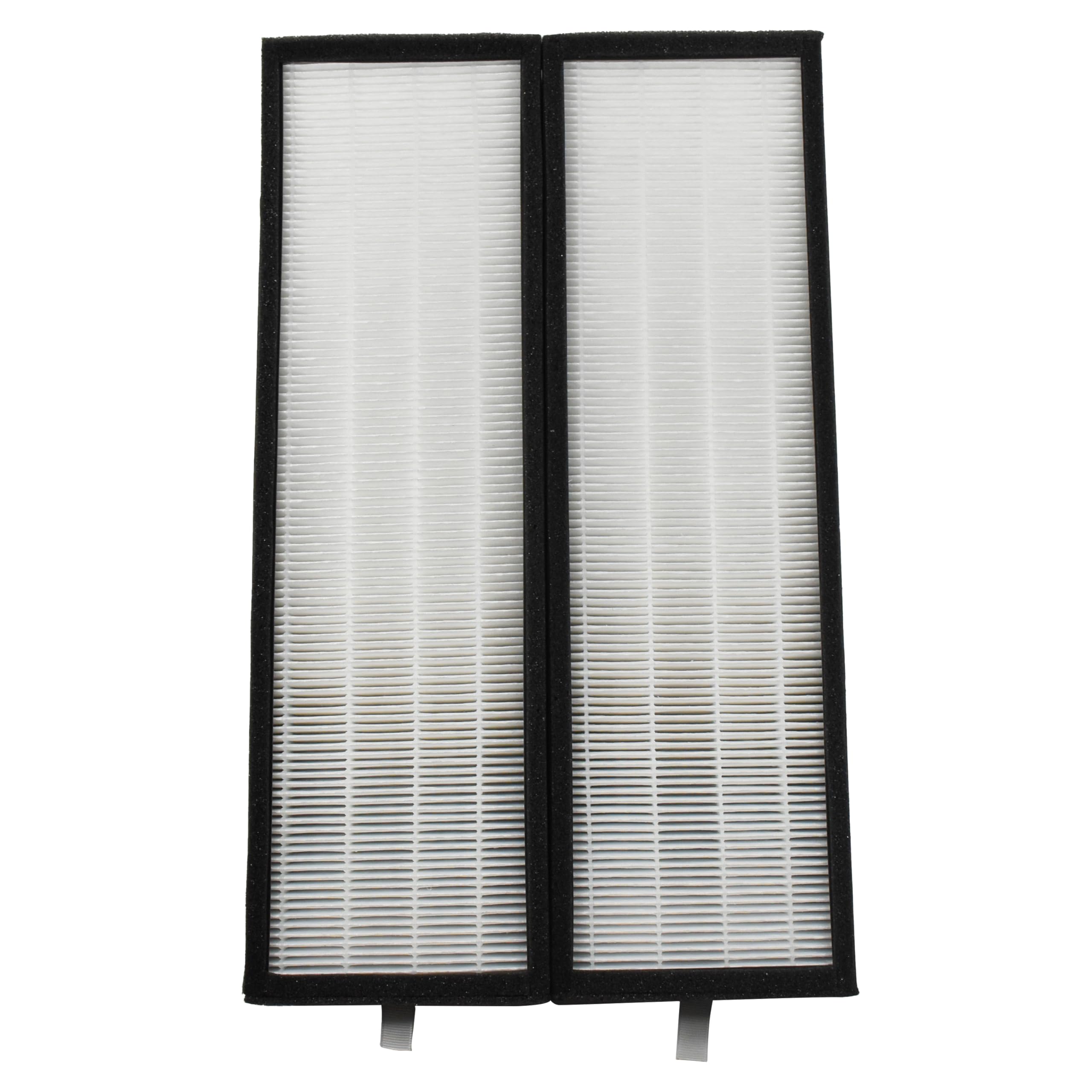 Back. HQRP - True HEPA Replacement Filter Kit for T500 Tower Air Purifier - 2 HEPA + 2 Carbon Pre-Filter Sheets.