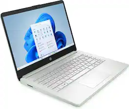 HP - Refurbished Excellent - 14-dq6013dx 14" Intel Processor N150 0.8 GHz up to 3.6 GHz 4GB 128GB UFS Windows 11 Home - Green