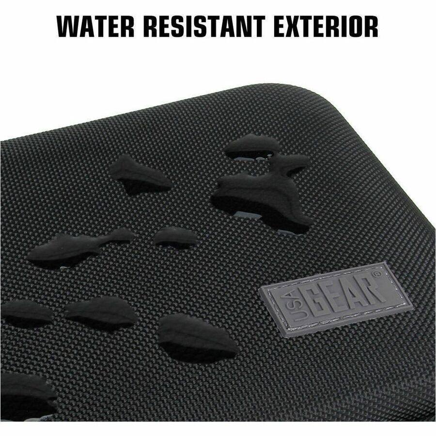 WATER RESISTANT EXTERIOR  
USA GEAR