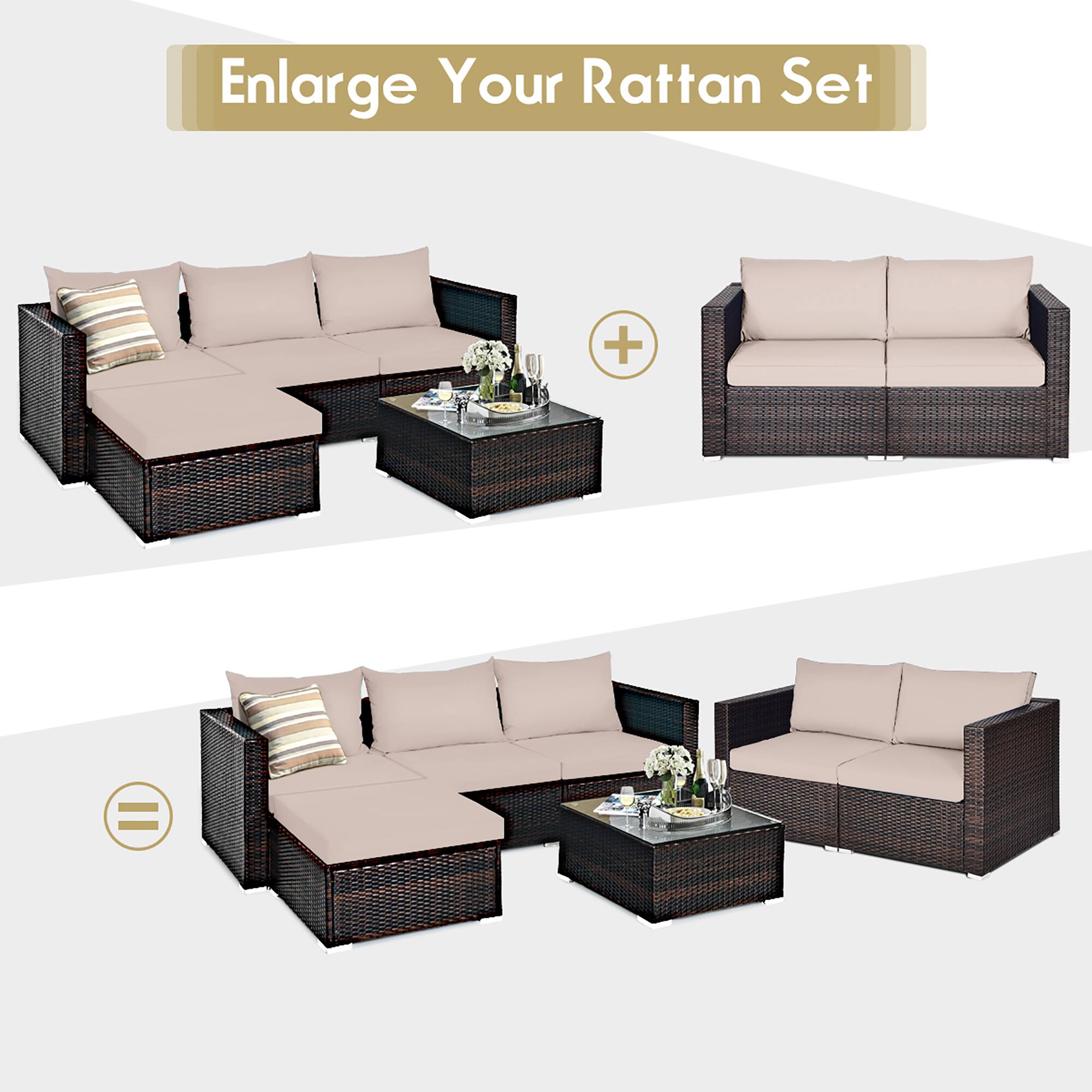 Enlarge Your Rattan Set