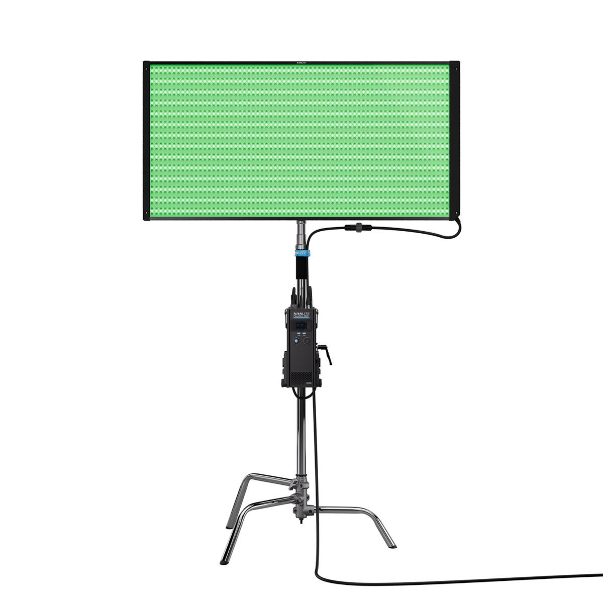 Alt View 4. NANLITE - Nanlite PavoSlim 360C 4x2' RGBWW LED Panel Light with CRMX.