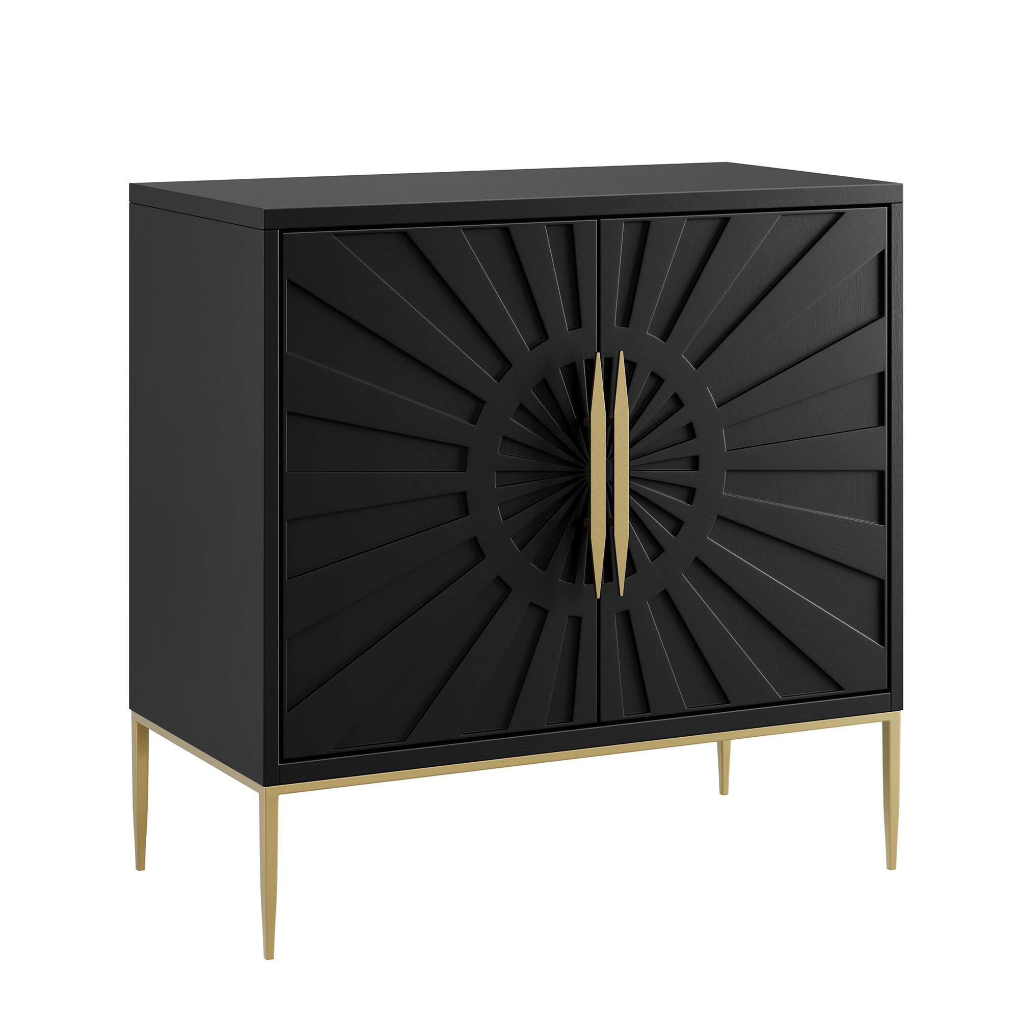 Angle. Modway - Awaken 35" Accent Cabinet by Modway - Black.