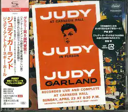 UMG - Judy Garland - Judy At Carnegie Hall (Live) (Japanese SHM-CD) - COMPACT DISCS