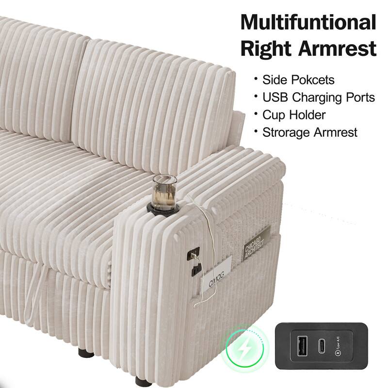 Multifunctional Right Armrest

- Side Pockets
- USB Charging Ports
- Cup Holder
- Storage Armrest

CHICAGO ARCHITECT

OIAIOG