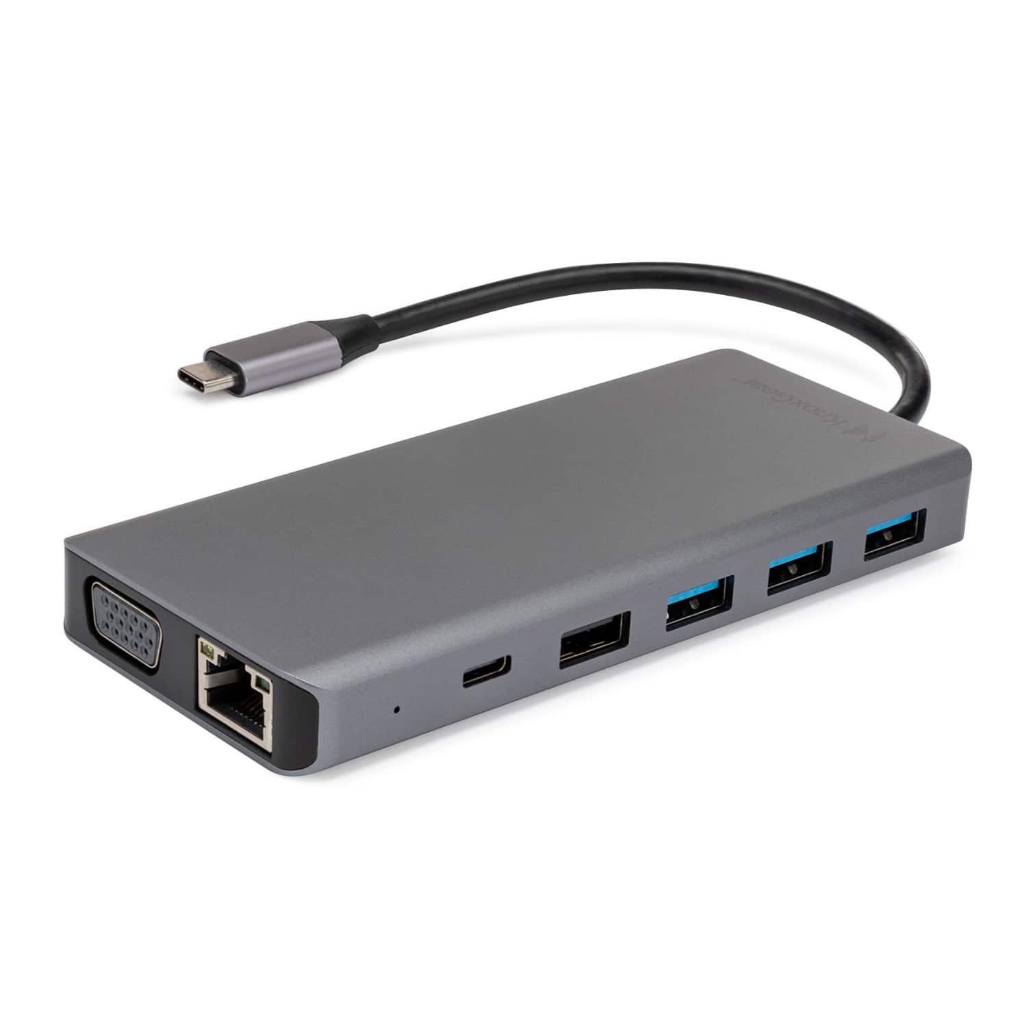 Knox - Gear Kernel 13-in-1 USB-C PD Multiple Display Charging Port Hub - Gray