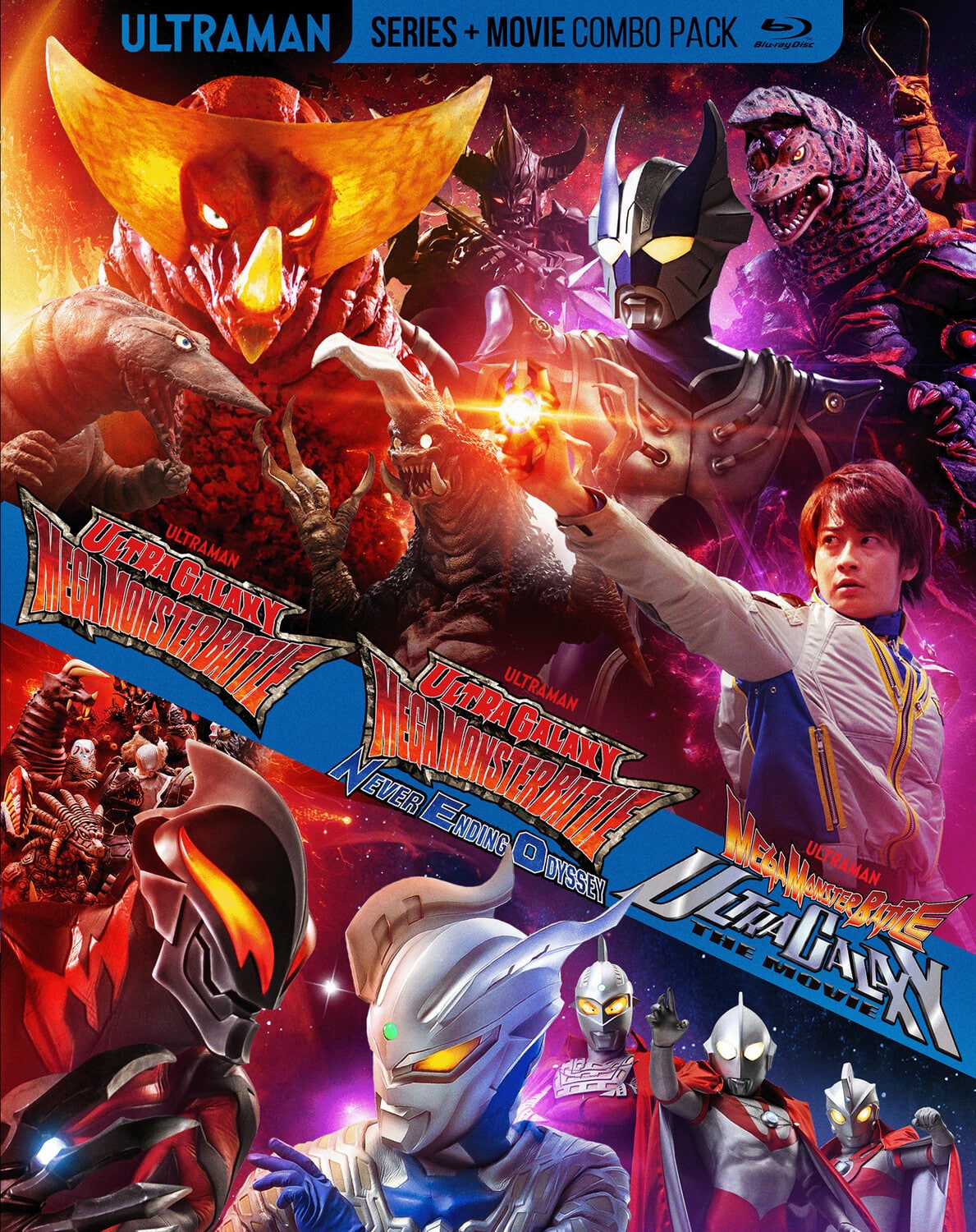 Ultra Galaxy Mega Monster Battle: Complete Series  - BLU-RAY