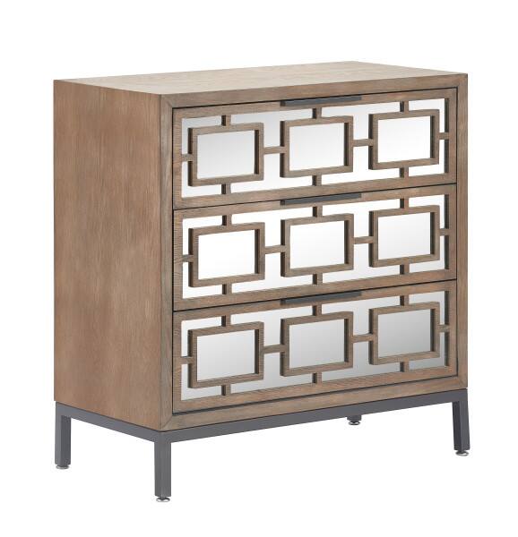 Angle. Tommy Hilfiger - Tommy Hilfiger Hayworth Storage Chest, Ash Grey - Ash Gray.