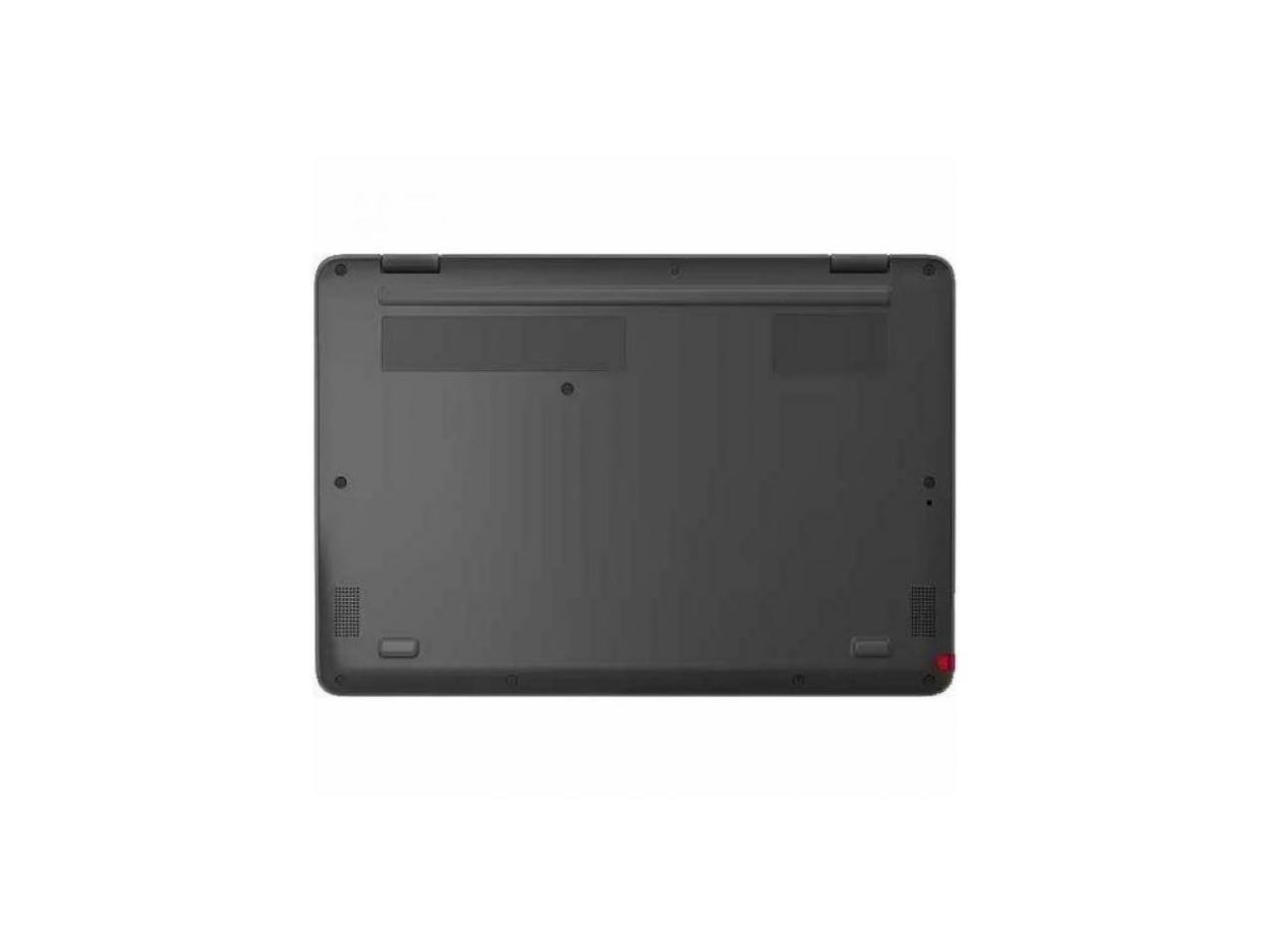 Alt View 3. Lenovo - Lenovo 300e Yoga Chromebook Gen 4 11.6" Touchscreen 2-in-1 - Octa-core ARM - 8GB RAM - 64GB Storage - Gray.