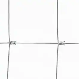 RYHNUYNE - Galvanized Farm Fence 5ft x 164ft Advanced Weave Steel Wire Enclosure for Cattle Horses Sheep and Garden Protection