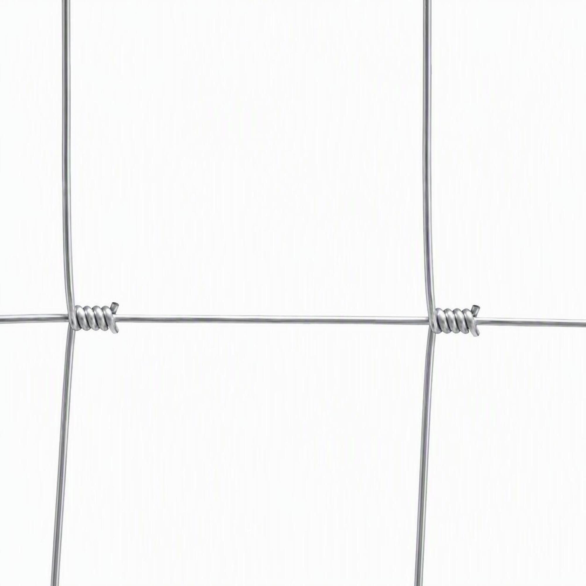 Front. RYHNUYNE - Galvanized Farm Fence 5ft x 164ft Advanced Weave Steel Wire Enclosure for Cattle Horses Sheep and Garden Protection.