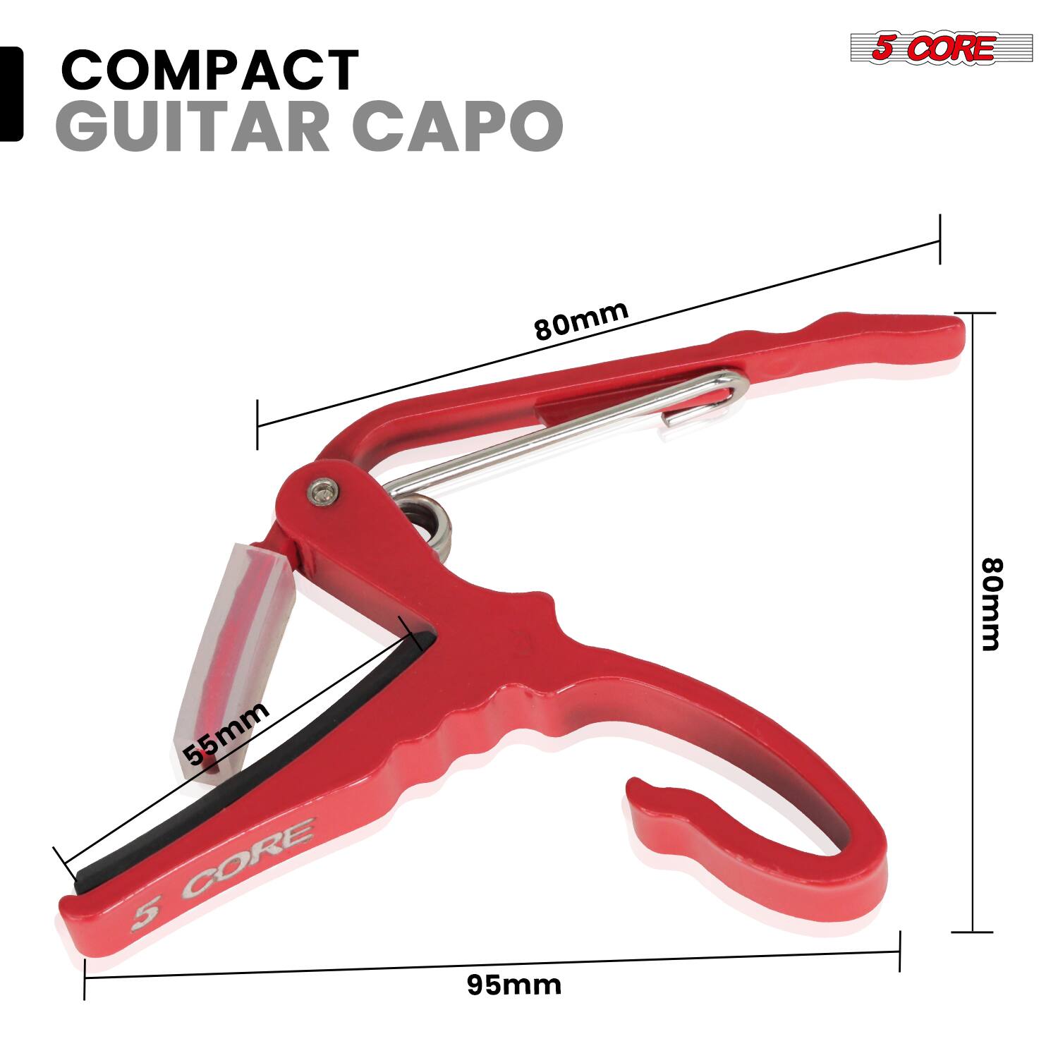 COMPACT GUITAR CAPO

5 CORE

80mm

55mm

95mm