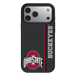 Keyscaper - NCAA - Ohio State Buckeyes iPhone Magnetic Bump Case - 15 - Black