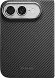 Pitaka - Edge Case for Apple iPhone Duo Back Cover - Black Grey(Twill)