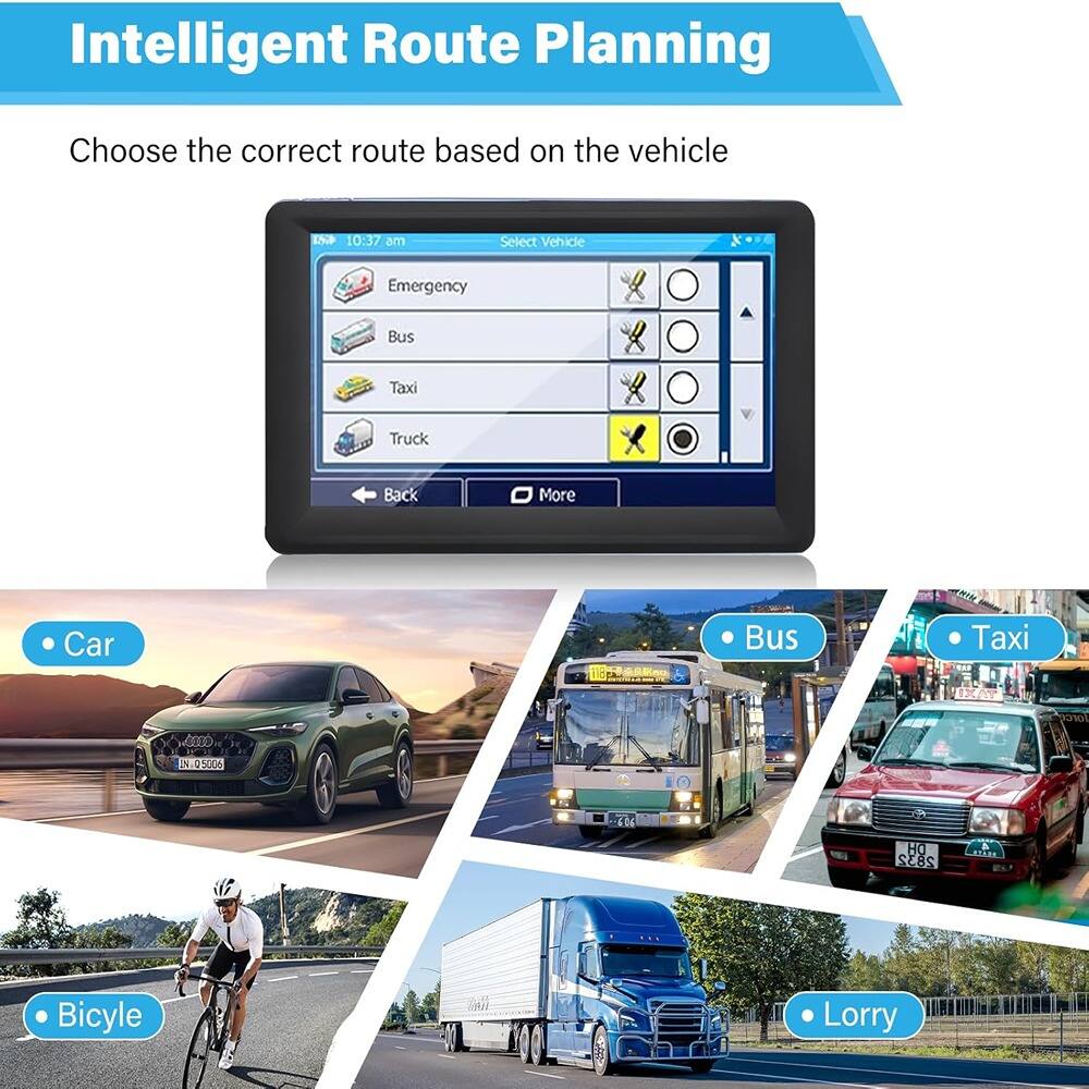 Intelligent Route Planning

Choose the correct route based on the vehicle

- Car
- Bicycle
- Bus
- Taxi
- Truck
- Emergency
- More