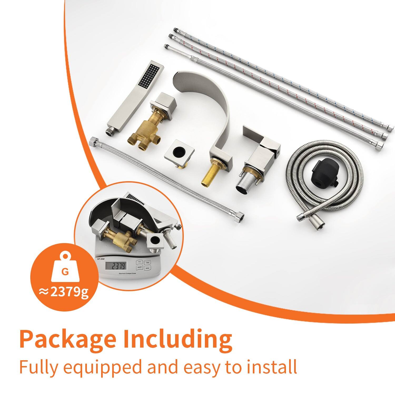 - G
- 2379g
- 2319
- 20
- 66

Package Including
Fully equipped and easy to install