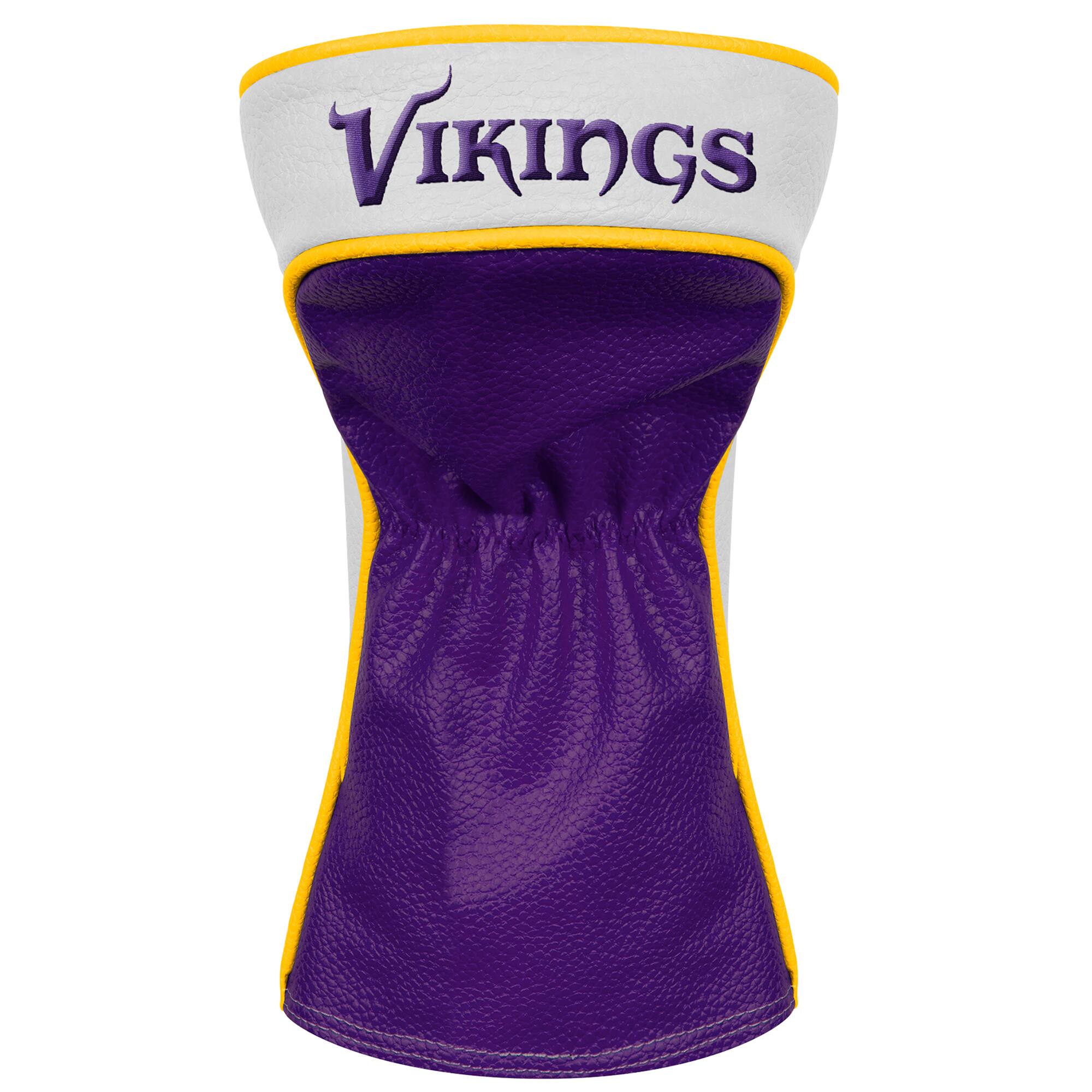 Alt View 1. WinCraft - Minnesota Vikings Golf Club Driver Headcover - Multicolor.