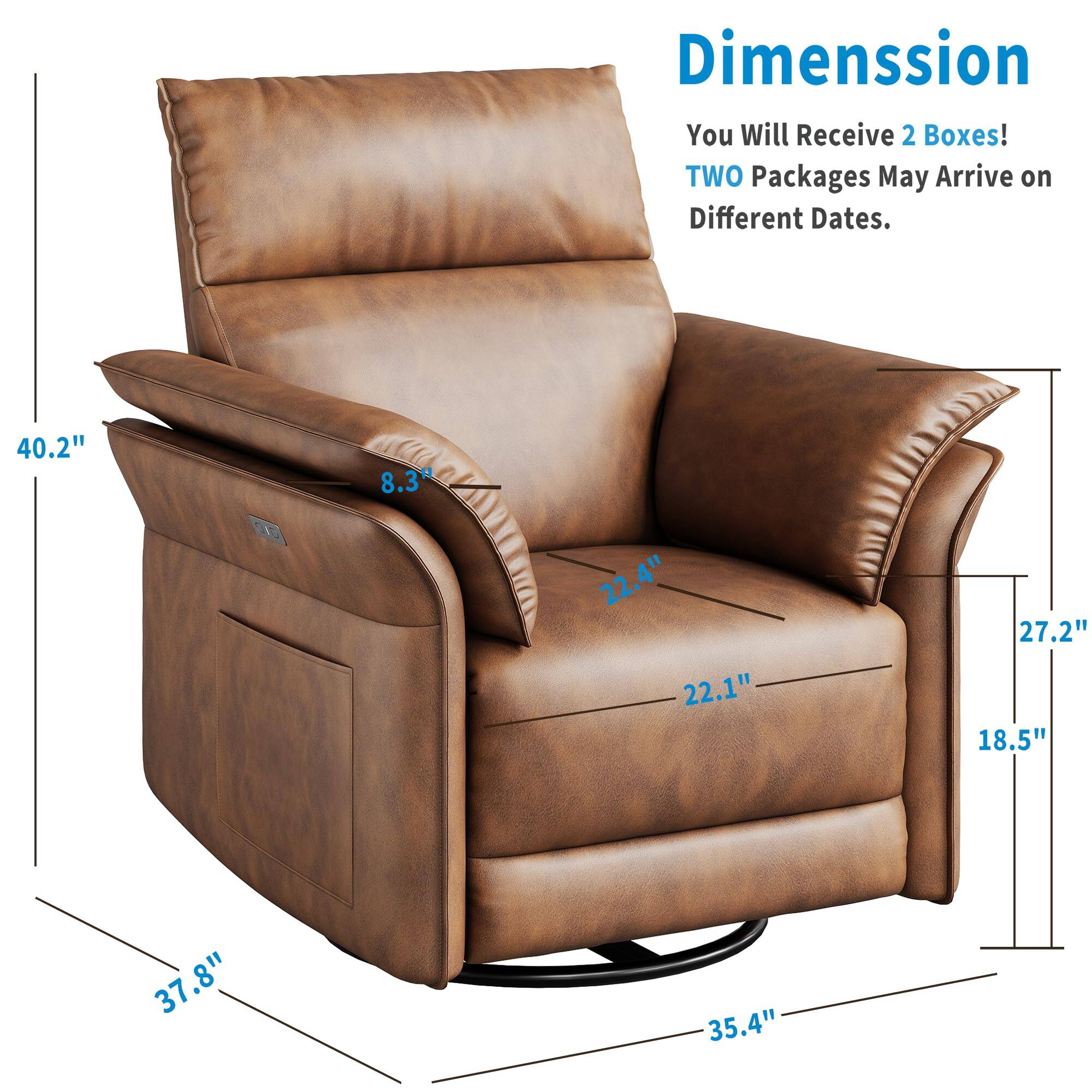 Dimension  
You Will Receive 2 Boxes!  
TWO Packages May Arrive on Different Dates.  

40.2"  
8.3"  
22.4"  
22.1"  
27.2"  
18.5"  
37.8"  
35.4"