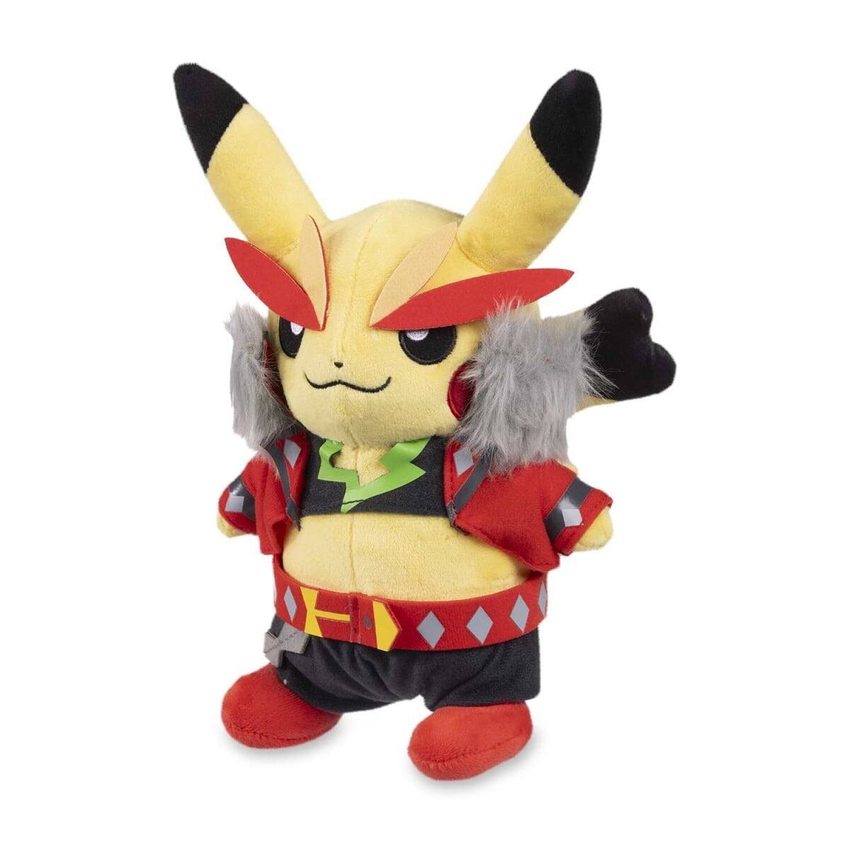 Alt View 4. Pokémon - Pokemon Center Cosplay Pikachu: Pikachu Rock Star Poké Plush - 9 ¼ In..