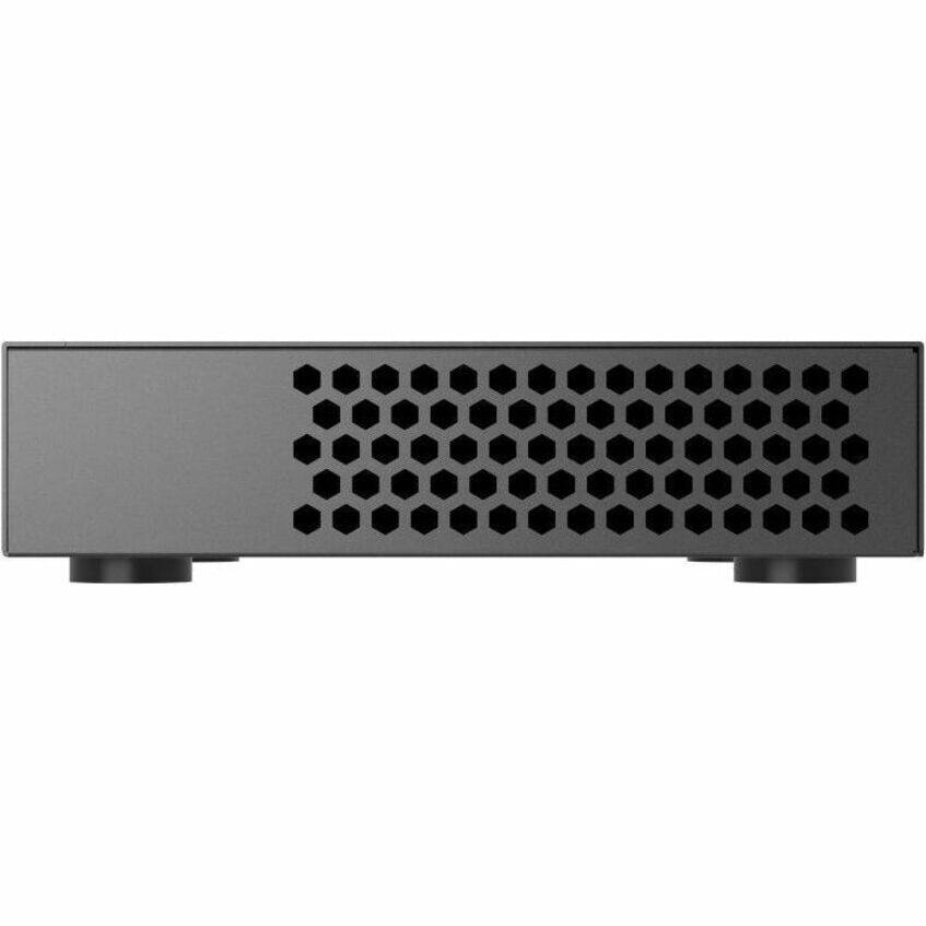 Alt View 4. QNAP - QNAP QSW-3205-5T Ethernet Switch - 5 Ports - 10 Gigabit Ethernet - 10GBase-T - 2 Layer Supported - 36 W Power - Unknown.