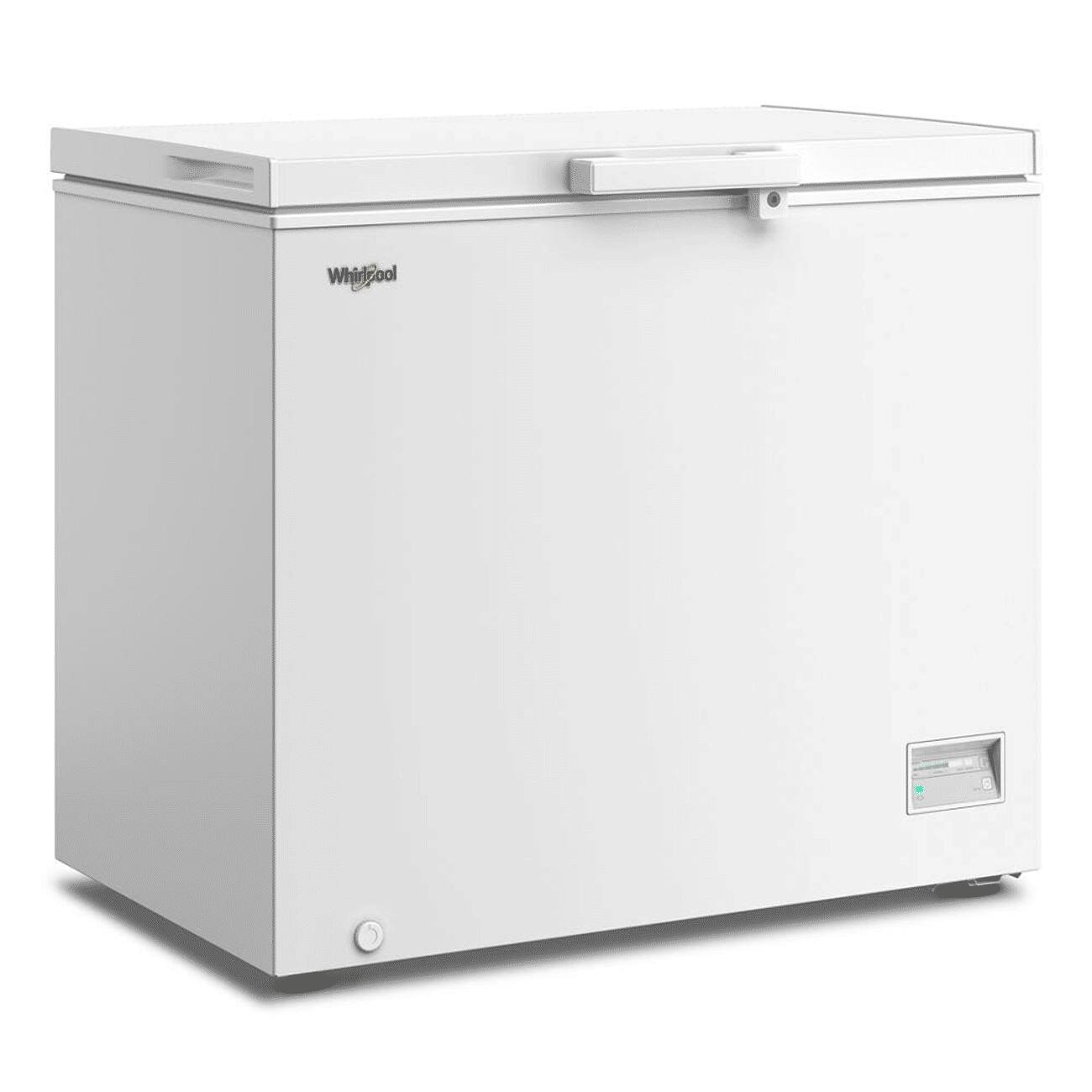 Angle. Whirlpool - Whirlpool 9 cu. ft. Chest Freezer with 2 Storage Baskets - White.