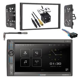 Blaupunkt - Orlando 750 6.9" Touchscreen BT AM/FM Receiver, Camera, Antenna Adapter, Harness, Install Kit (95-2009 GM)