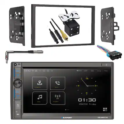 - 14:43 011 = 12 navigation phone 9 E 6 music reception 01:30 2016/7/22 Friday ST AO BLAUPUNKT ORLANDO 750