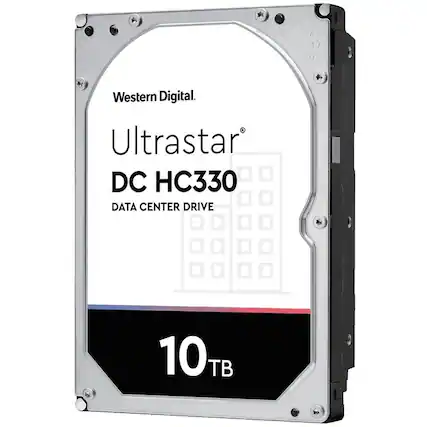 AS 47 02
Western Digital
Ultrastar DC HC330 DATA CENTER DRIVE
10TB