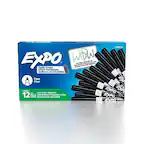 86001A EXPO WOW VISANT ECLAANT 1 OuF VEAATE
Easily Erases Efface Facilement Se Borra con Facilidad
Fine EX A Fina CONT. CT
Dry Frase Markers EXPO EXP 12 PCAS Marqueurs Effacables Sec EXPO PZAS Marcadores Borrables EXPO