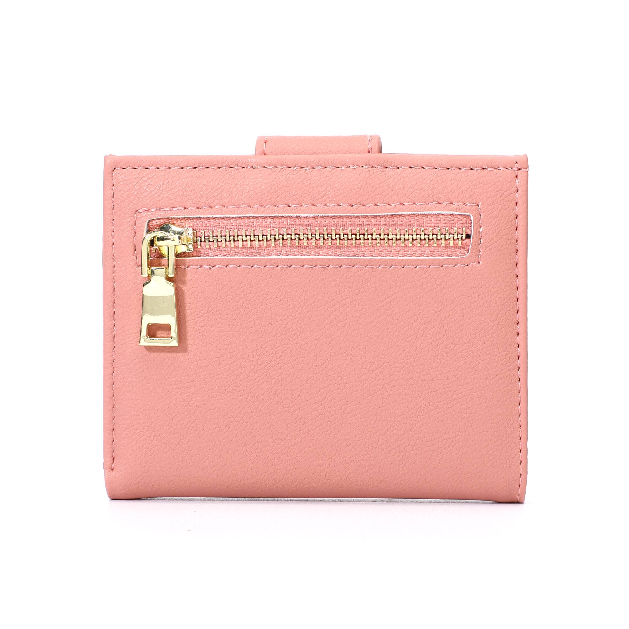 Back. Champs - Iconic Collection Snap Cardholder - Pink.