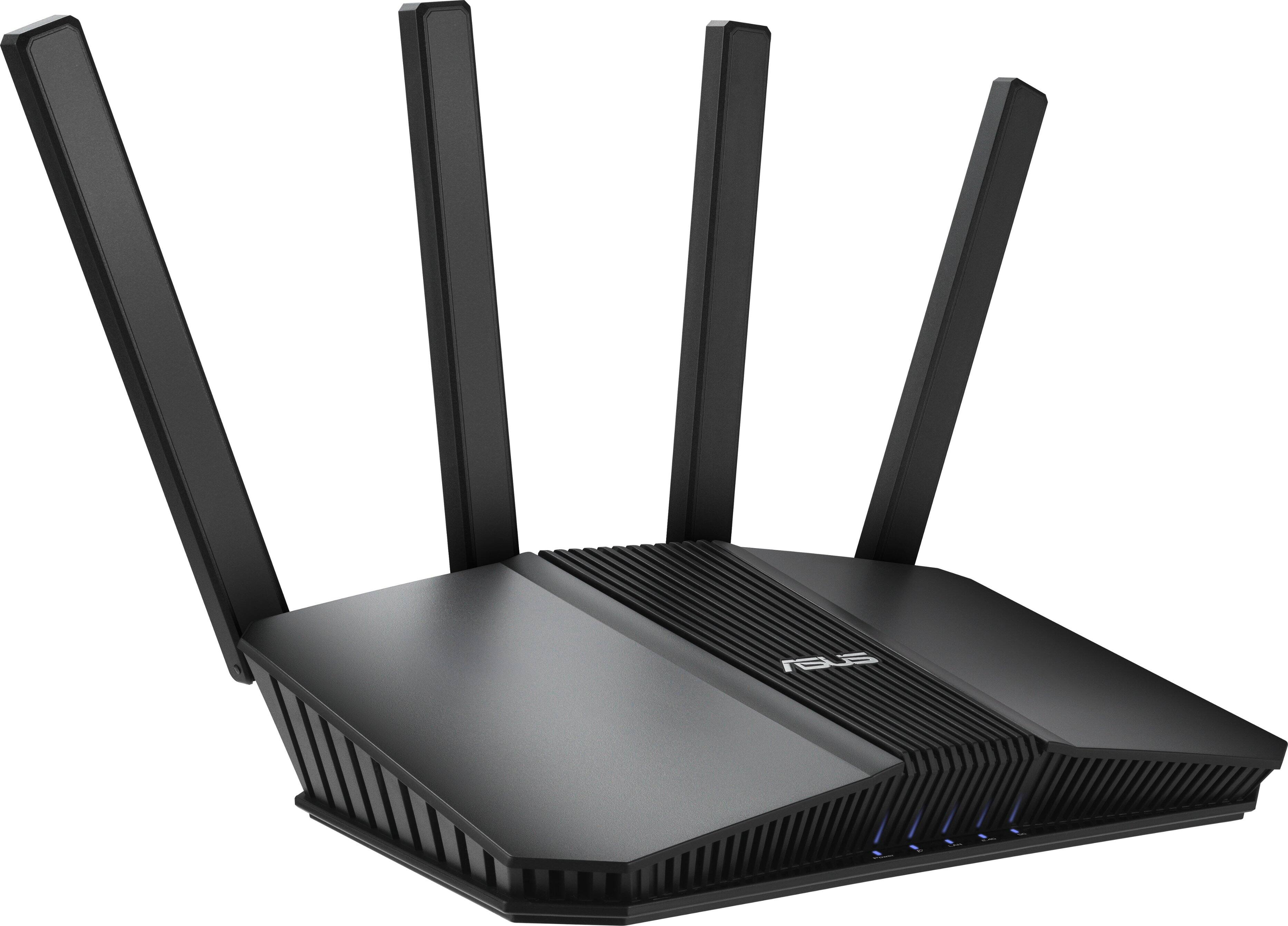 Alt View 8. ASUS - RT-BE82U BE6500 Dual-Band Wi-Fi 7 Router - Black.