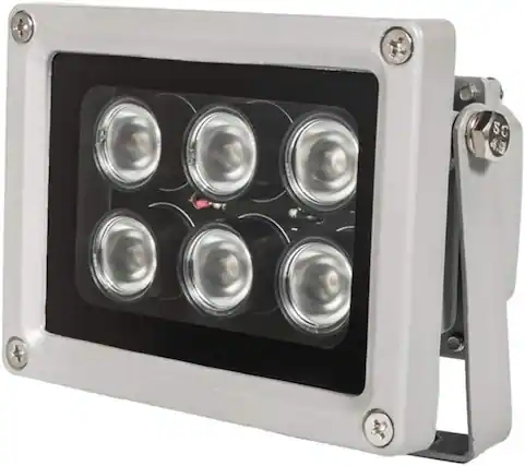 Front. SPT - Covert IR Illuminator for Security Cameras – 940nm, 60° Beam.