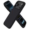 Front. Ornarto - ORNARTO Designed for iPhone 17 Pro Case 6.3", Liquid Silicone Soft Gel Shockproof Protective Case-Black - Black.