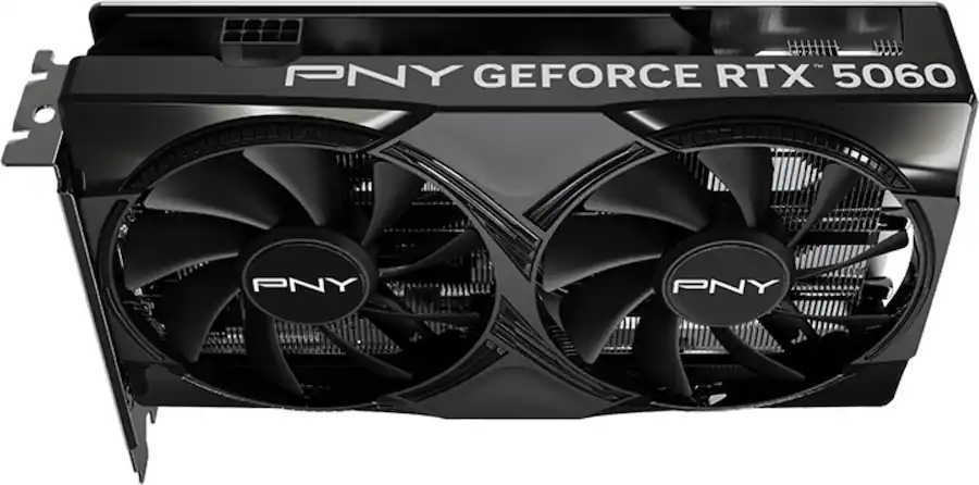 PNY GeForce RTX 5060 Overclocked 8GB GDDR7 PCI Express 5.0 PNY GeForce RTX 5060 Overclocked 8GB GDDR7 PCI Express 5.0