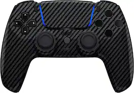 Custom Controllerzz - Custom Wireless Controller for PS5 - Glossy Carbon Fiber