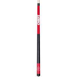 Imperial - Kansas City Chiefs Team Color Laser-Etched Cue Stick - Red