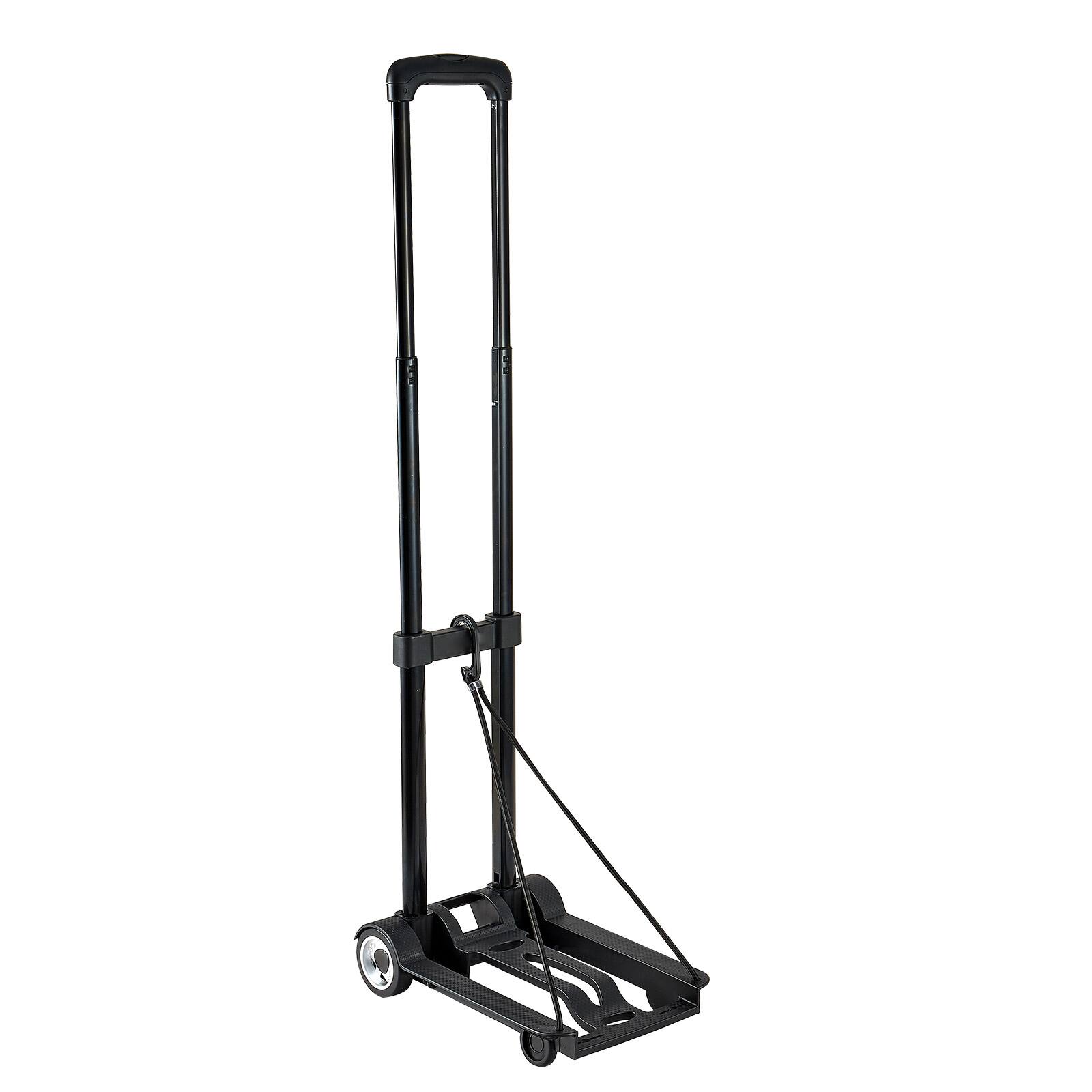 Alt View 1. LOVMOR - 110-Lb Folding Hand Truck Platform Cart Dolly for Moving and Transport - Black.
