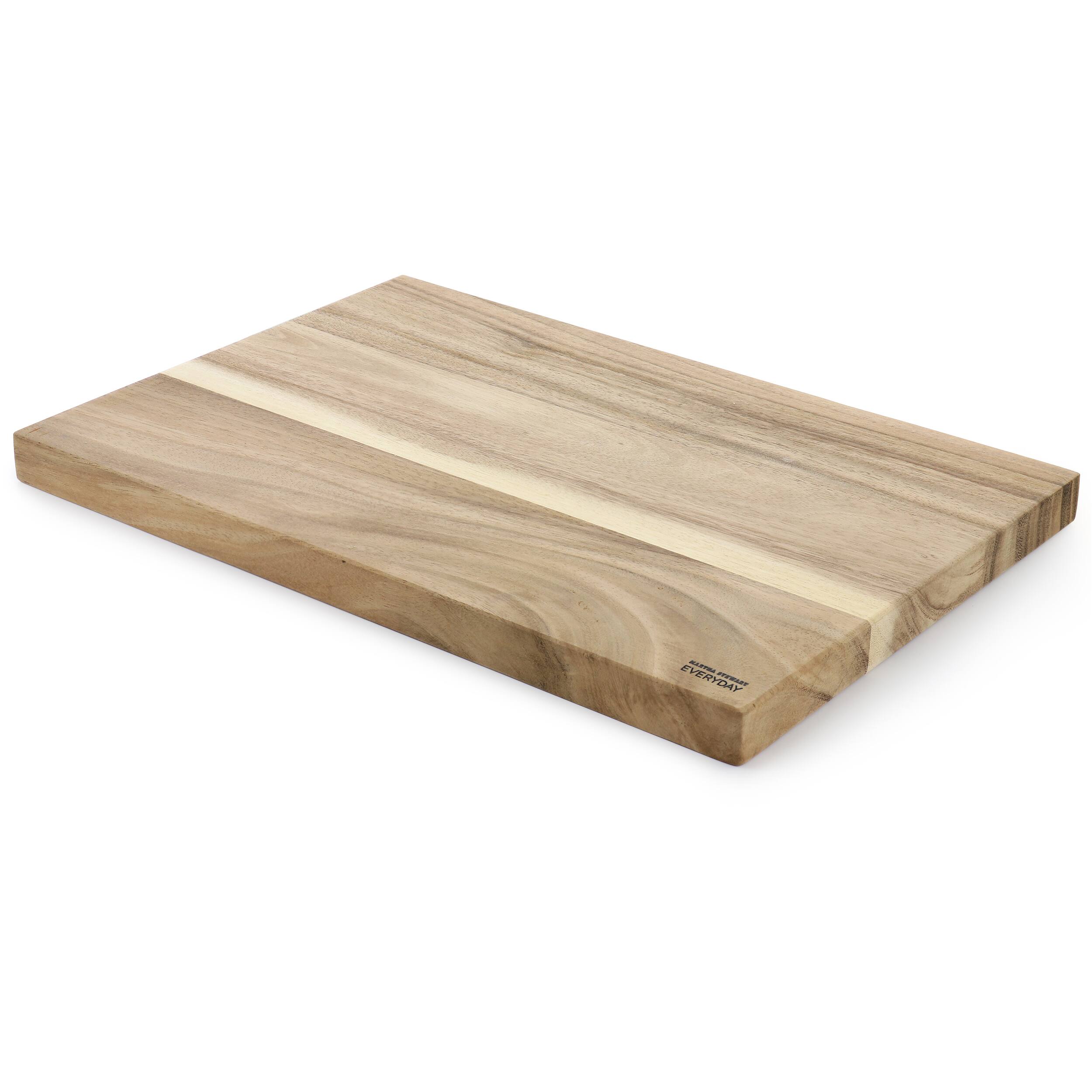 Alt View 1. Martha Stewart - Martha Stewart Everyday Westhaven 18.9 x 12.8 Inch Rectangle Acacia Wood Cutting Board - Brown.