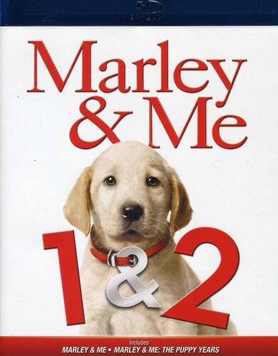 Front. Marley & Me / Marley & Me: The Puppy Years   - BLU-RAY.