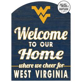 Jardine - West Virginia Mountaineers 16'' x 22'' Marquee Sign - Navy