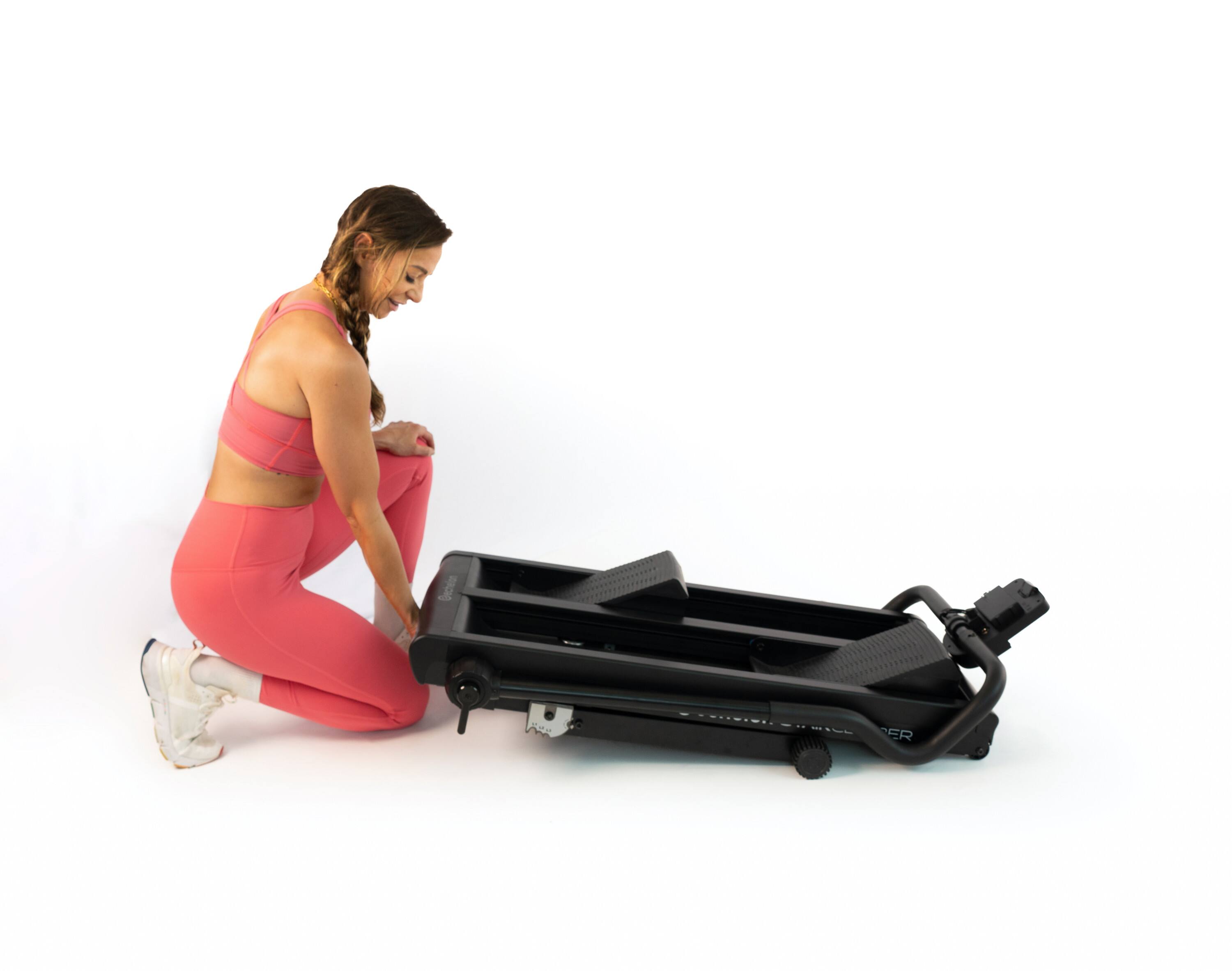 Alt View 3. Echelon - Stair Climber Max, Stair Stepper Machine with 32 Magnetic Resistance Levels and Foldable Design - Black.