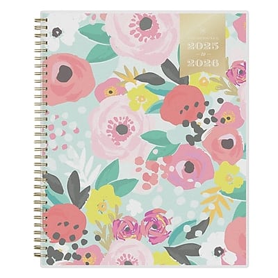 "2025-2026 Day Designer for Blue Sky Secret Garden 8.5"" x 11"" Academic Year Weekly & Monthly Planner, Plastic Cover - Multicolor" price history on PriceWatchPro