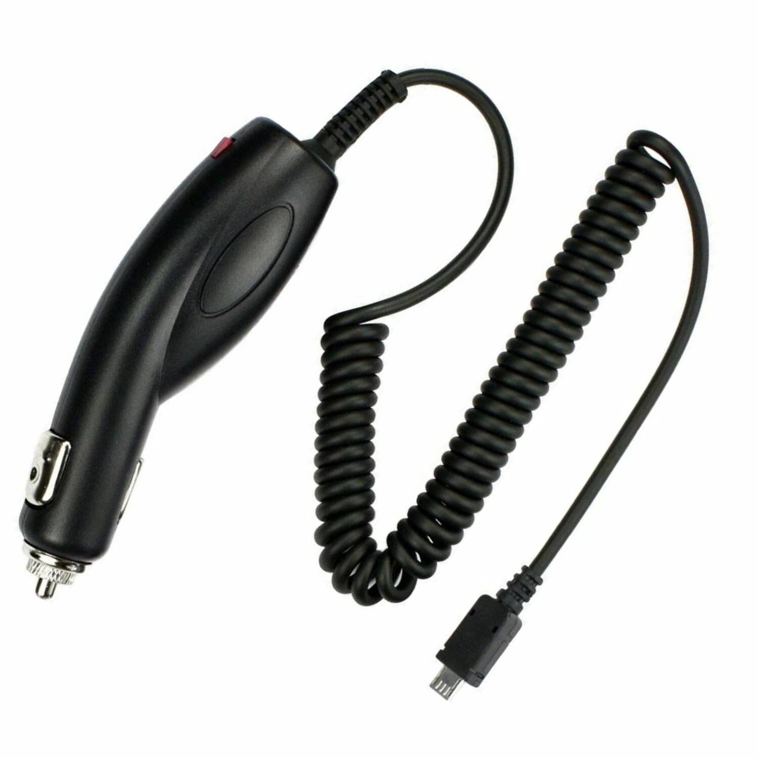 Front. Stock Preferred - 9FT Premium Micro USB Car Charger with IC Chip - Black.