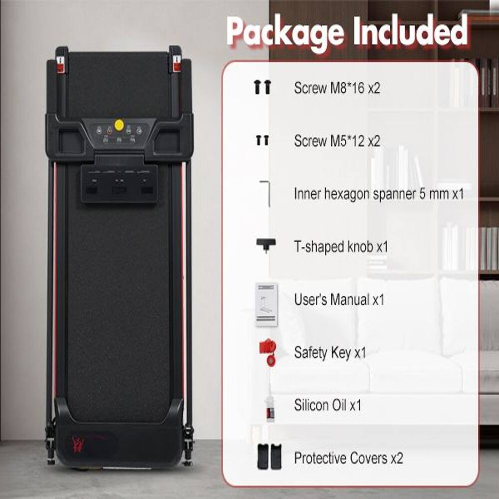 Package Included

- Screw M8*16 x2
- Screw M5*12 x2
- Inner hexagon spanner 5 mm x1
- T-shaped knob x1
- User's Manual x1
- Safety Key x1
- Silicon Oil x1
- Protective Covers x2