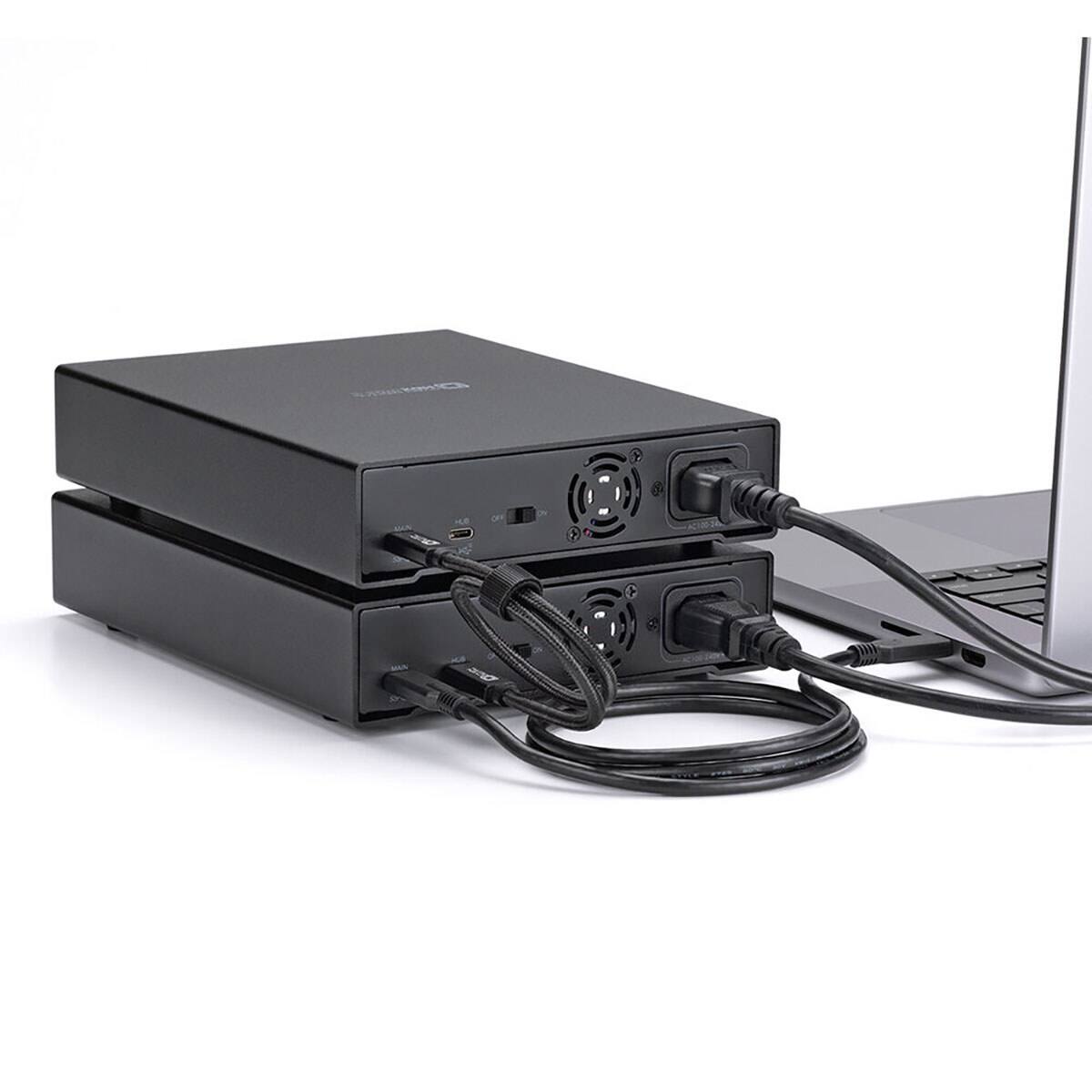 Alt View 4. Oyen Digital - Oyen Digital HDX Pro C 30TB USB-C Enterprise 7200RPM External Hard Drive.